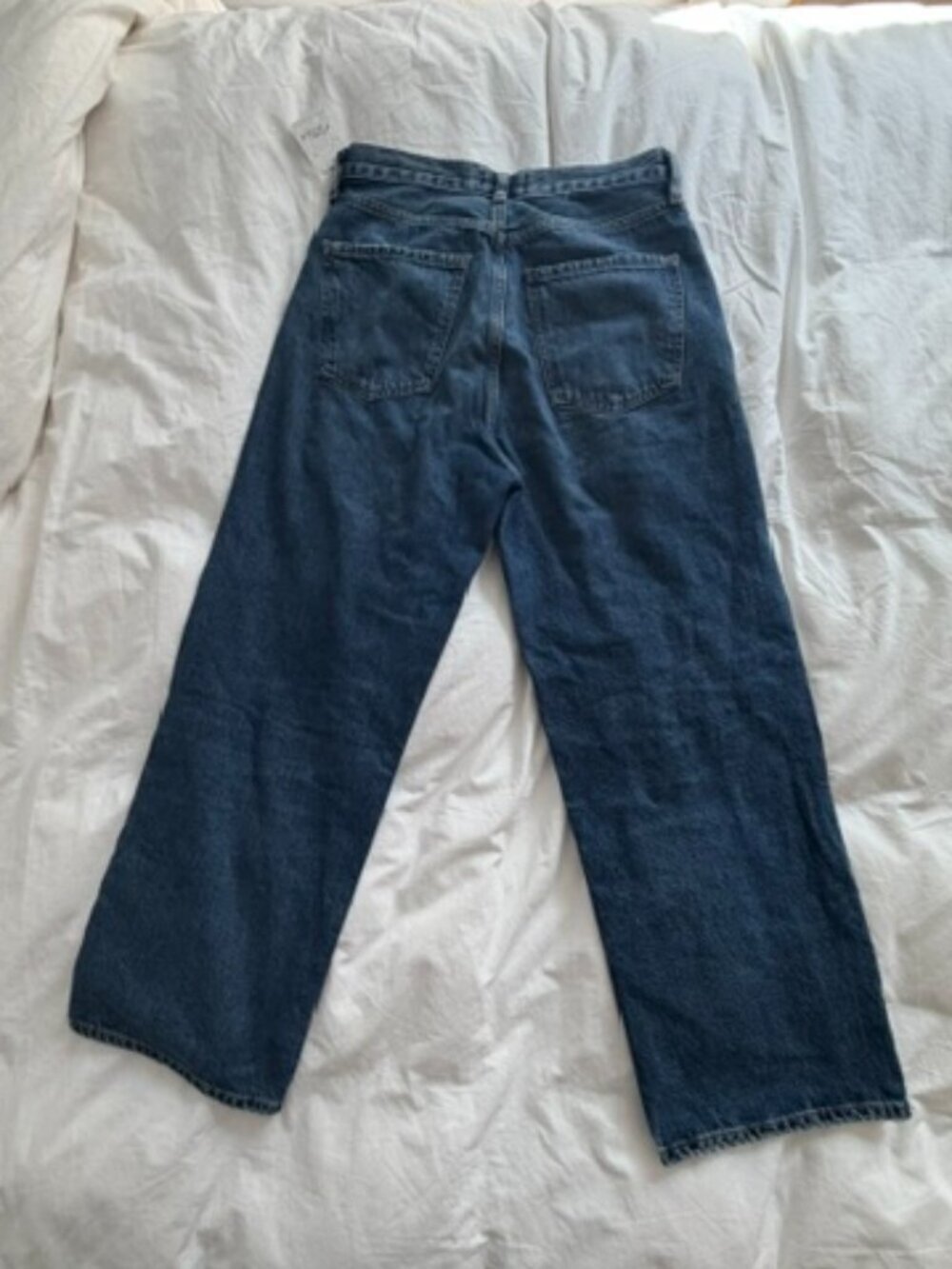 NWT Sold Out AGOLDE Ren High-Rise Wide-Leg Jeans Size 27 - Picture 5 of 7